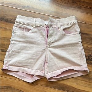 Express Pink Denim Shorts